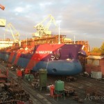 Первый украинский танкер спустили на воду в Херсоне