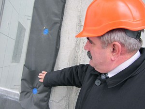 Евгений Владимирович Клименко на стройплощадке «Гагарин Плаза 1»