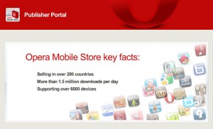 Ресурс для разработчиков мобильных приложений Opera Publisher Portal
