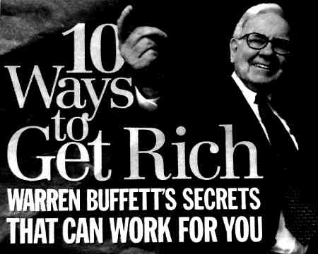Warren Buffett tips for getting rich