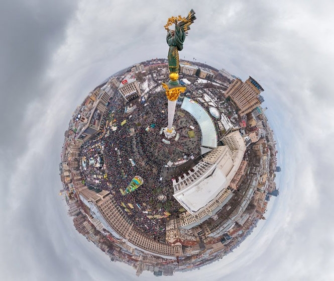 Евромайдан. Панорама. Украинская мирная революция