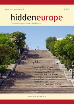 Обложка журнала «Hidden Europe», посвященнного Одессе